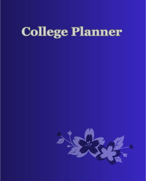 College Planner (8.5"x11")